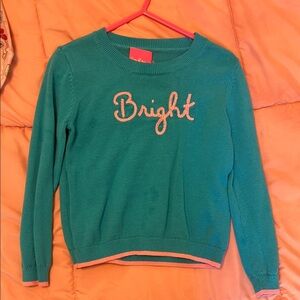Lily Pulitzer Bright Women's Teal Sweater